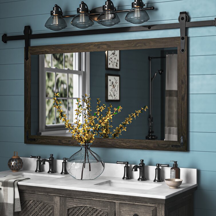 Cottage Bathroom Mirror Rispa